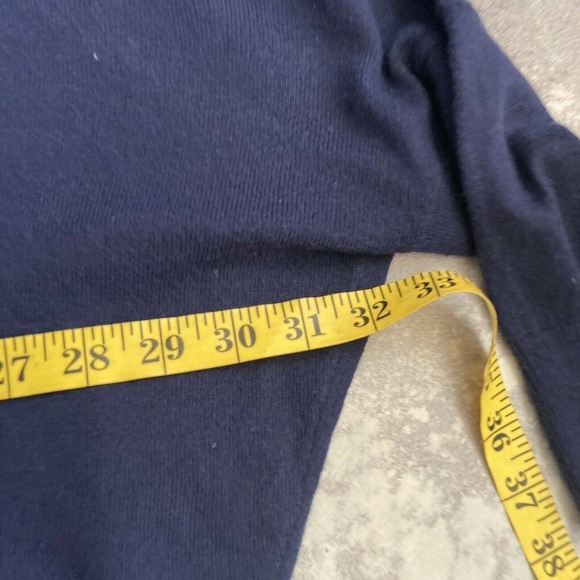 sessun Amish Oversized Boxy Dolman Sleeve sweater blue size‎ medium Angora - Picture 8 of 12